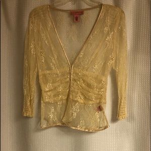 🌸BANDOLINO ELEGANT SHEER TOP🌸